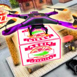 Drone Pizza Supply Simulator