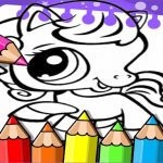 Littlest Pet Shop Coloring Book