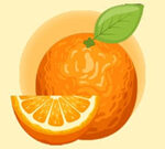 Coloring Ebook: Orange